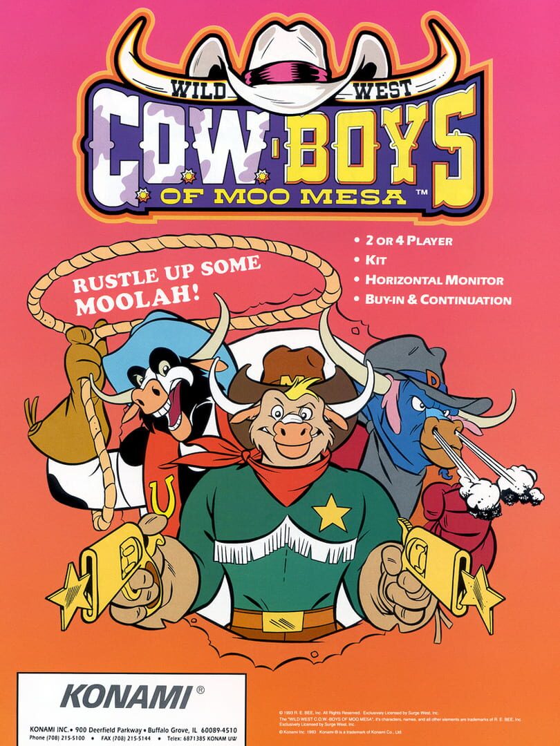 Wild West C.O.W.-Boys of Moo Mesa cover art