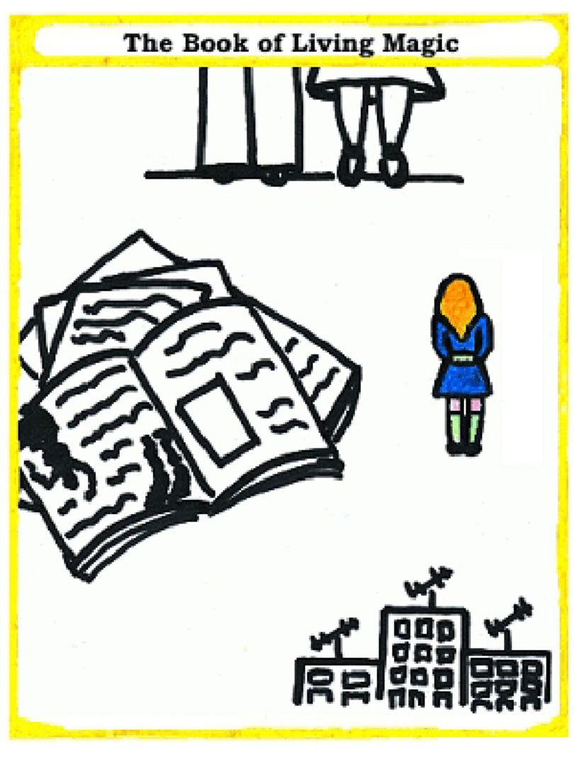 The Book of Living Magic Cover