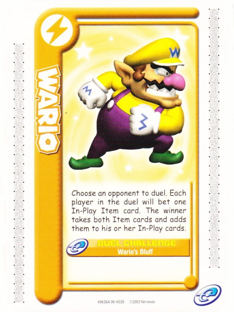 Jeu : Mario Party-e: Duel Challenge - Wario's Bluff