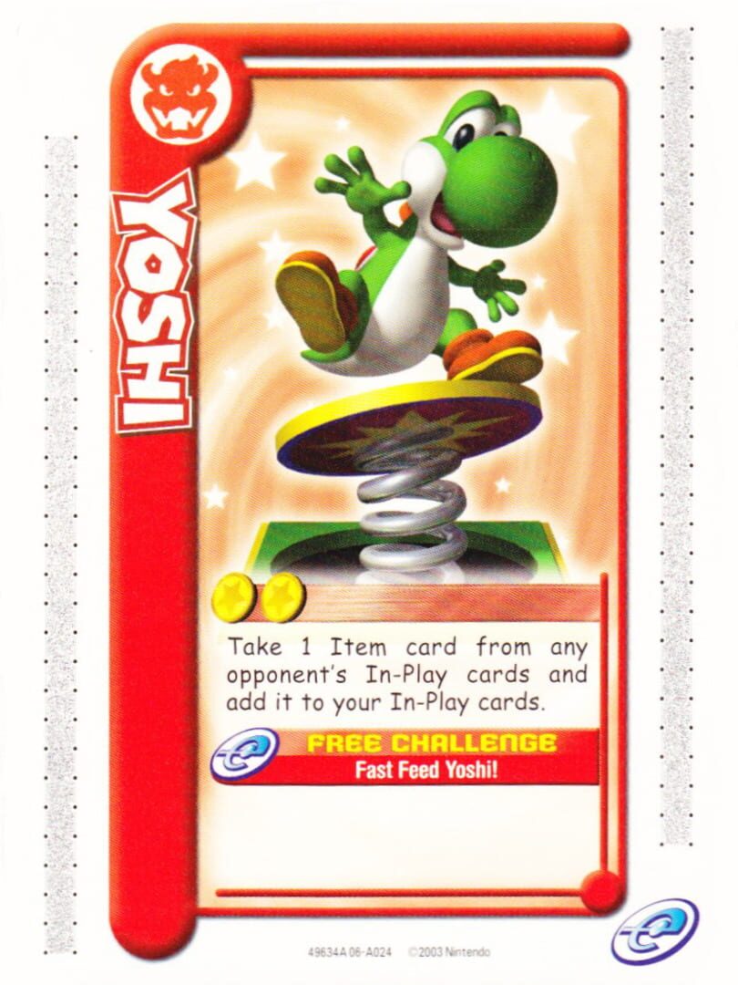 Jeu : Mario Party-e: Free Challenge - Fast Feed Yoshi!