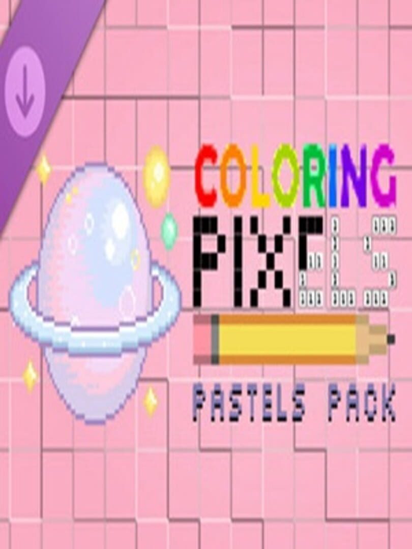 Coloring Pixels: Pastels Pack
