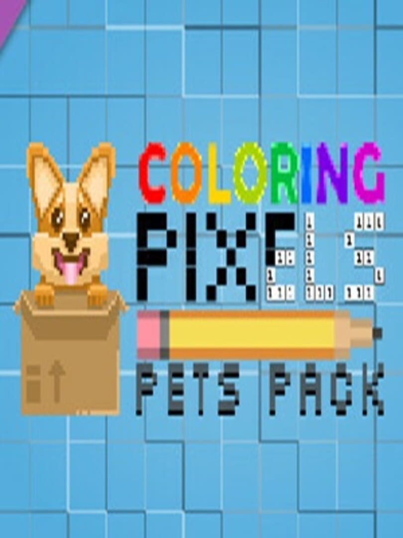 Coloring Pixels: Pets Pack