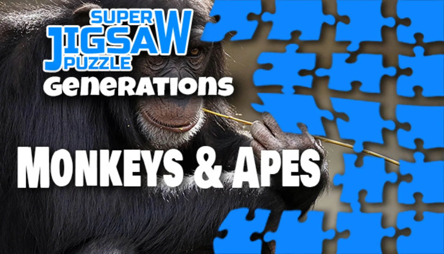 Super Jigsaw Puzzle: Generations - Monkeys & Apes Puzzles