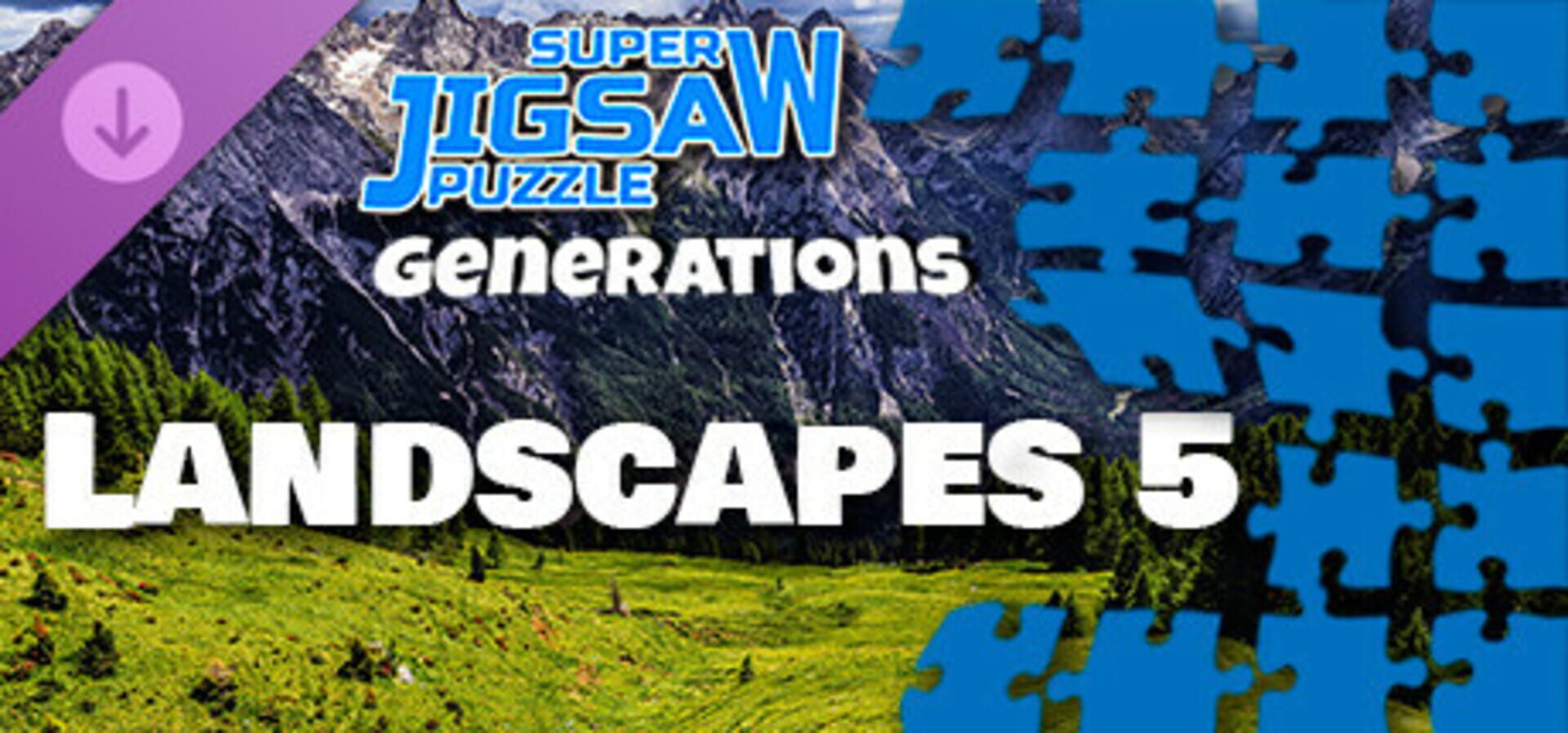 Super Jigsaw Puzzle: Generations - Landscapes 5 cover art