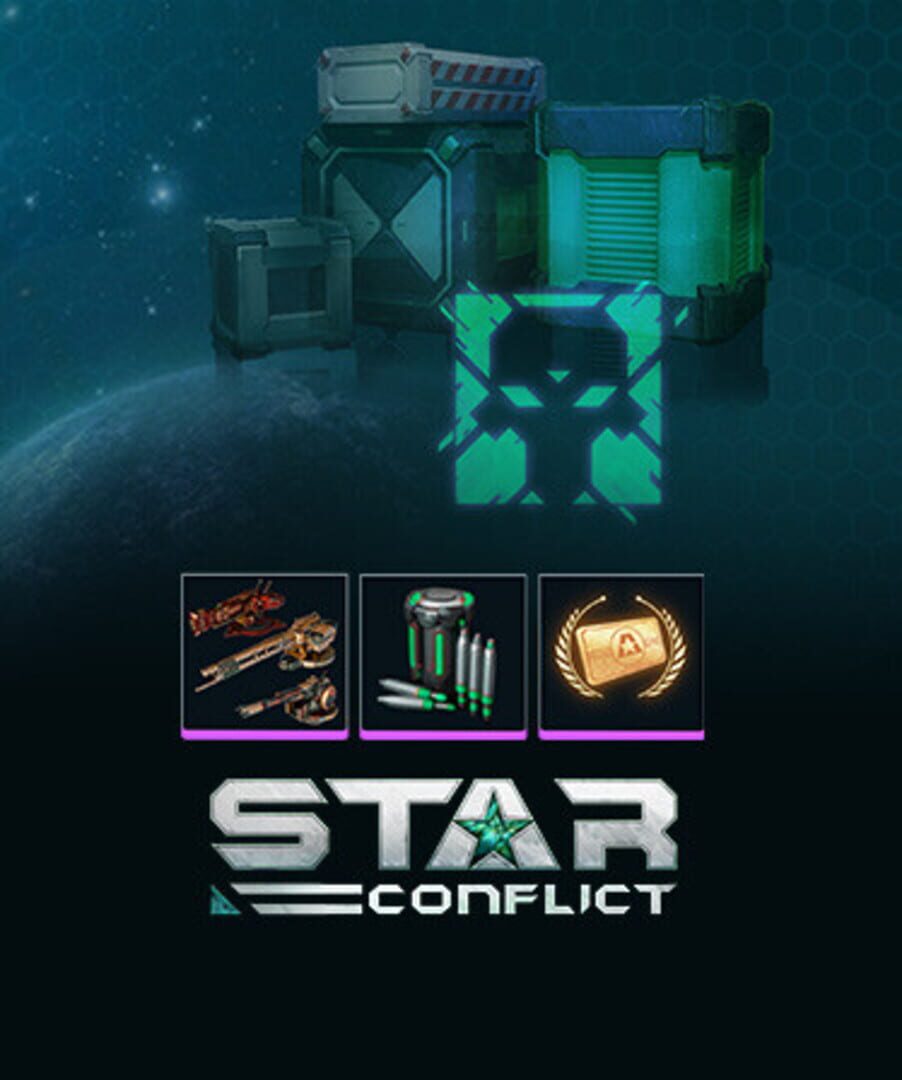 Star Conflict: Classic Pirate Weapon Pack