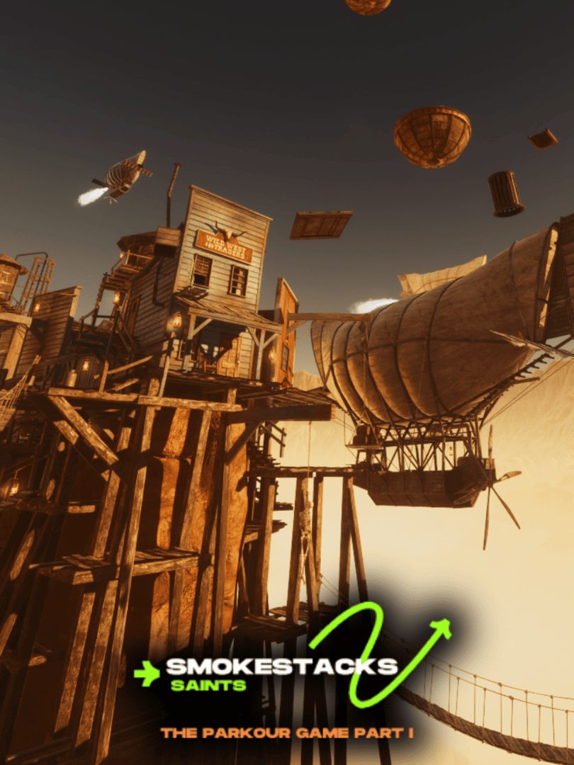 Smokestack Saints: The Parkour Game Part I Cover