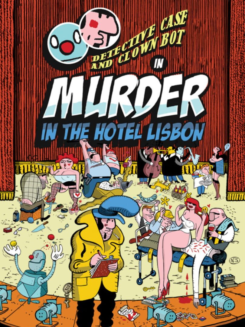 Detective Case and Clown Bot in: Murder in the Hotel Lisbon