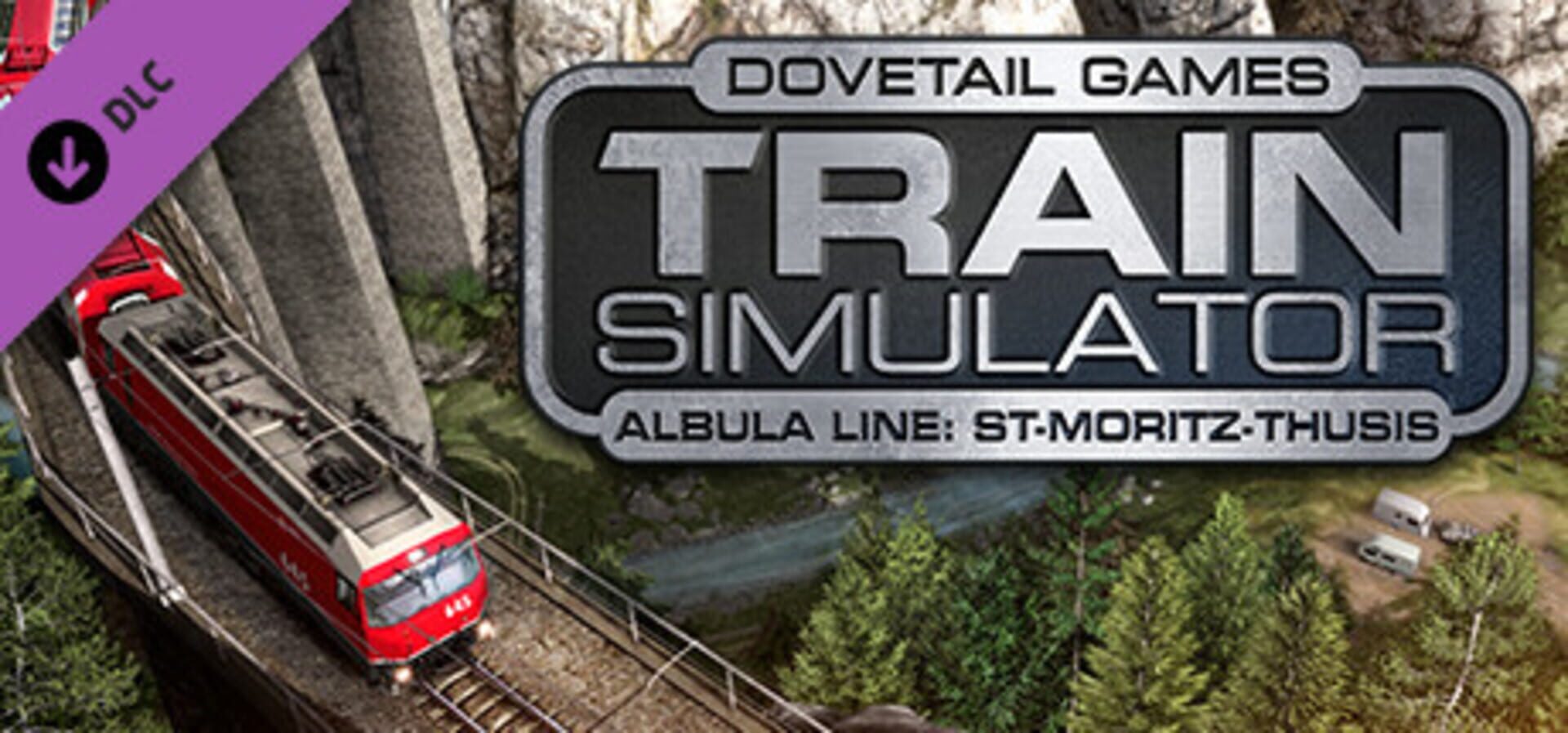 Train Simulator: Albula Line: St Moritz - Thusis Route Add-On cover art
