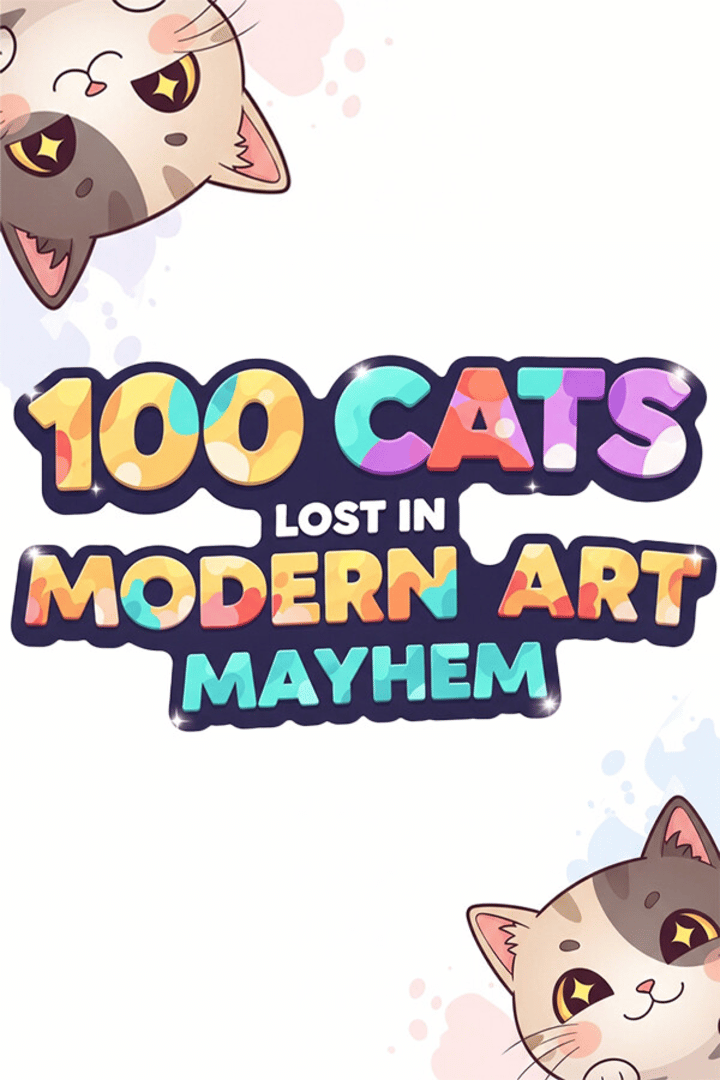 100 Cats Lost in Modern Art Mayhem Cover