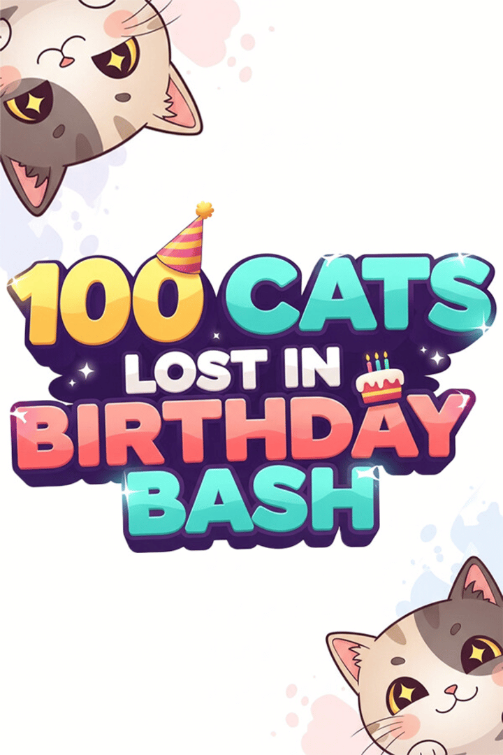 100 Cats Lost in Birthday Bash Cover