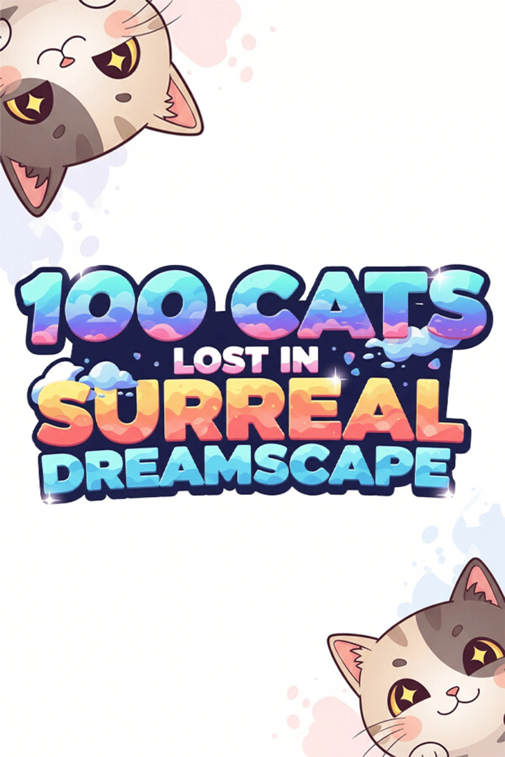 100 Cats Lost in Surreal Dreamscape Cover