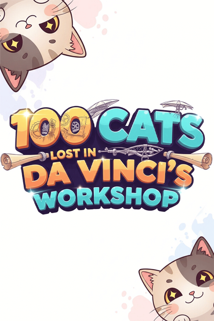 100 Cats Lost in Da Vinci’s Workshop Cover