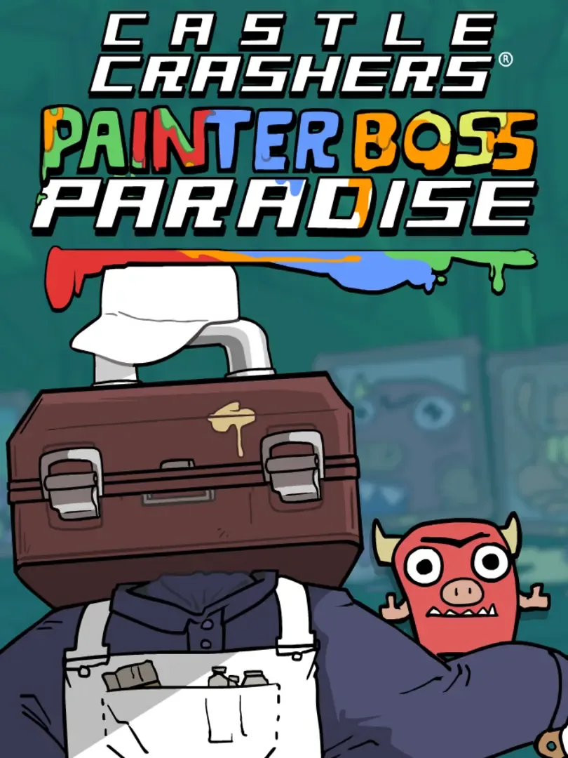 Castle Crashers: Painter Boss Paradise