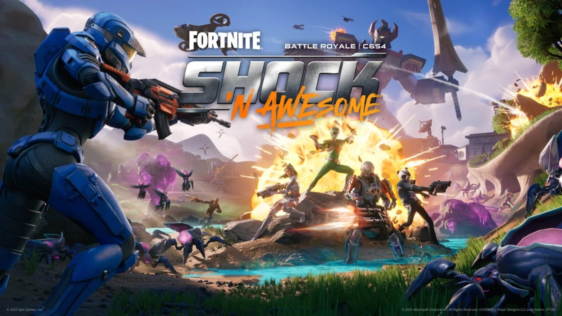 Fortnite: Chapter 6 - Season 4: Shock 'N Awesome