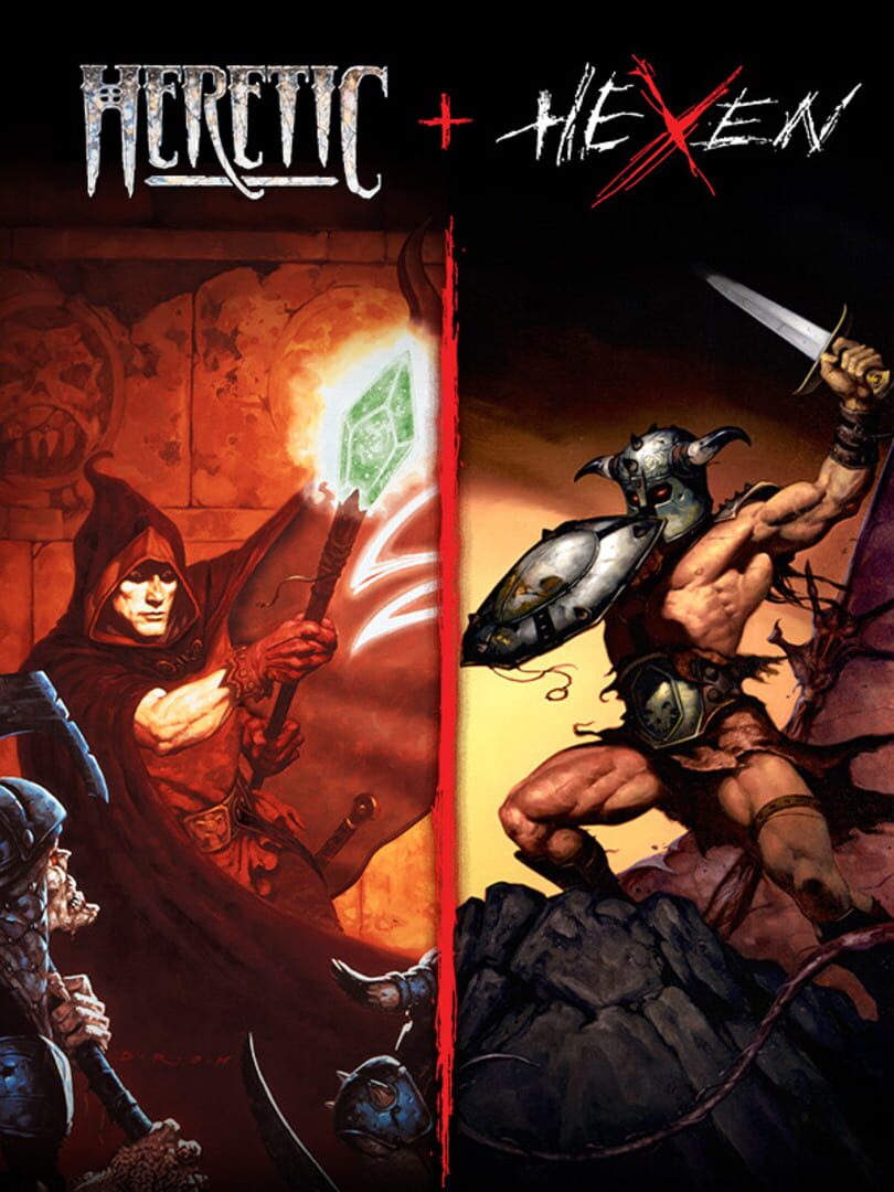 Cover image of Heretic + Hexen