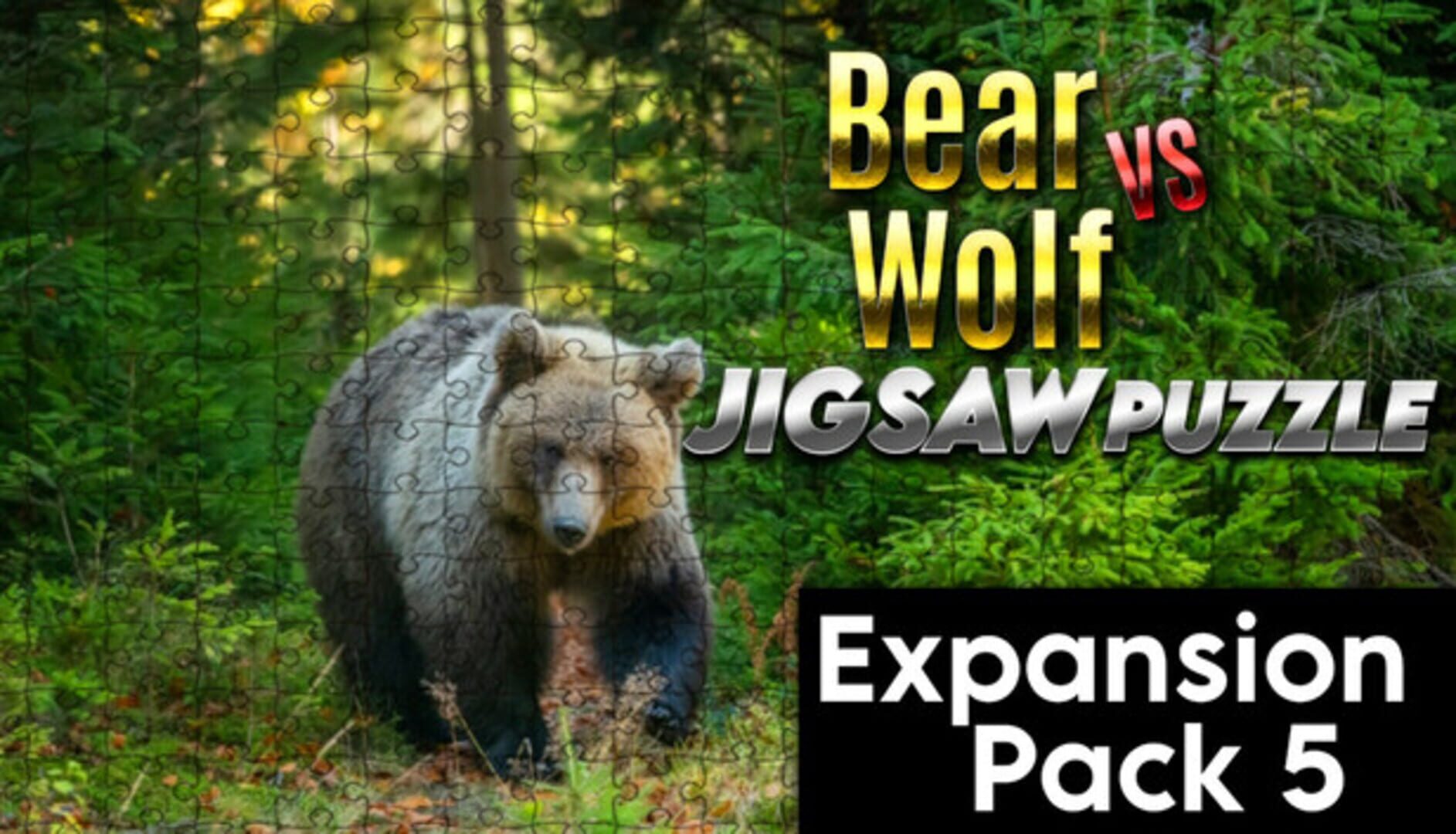 Bear vs. Wolf Jigsaw Puzzle: Expansion Pack 5