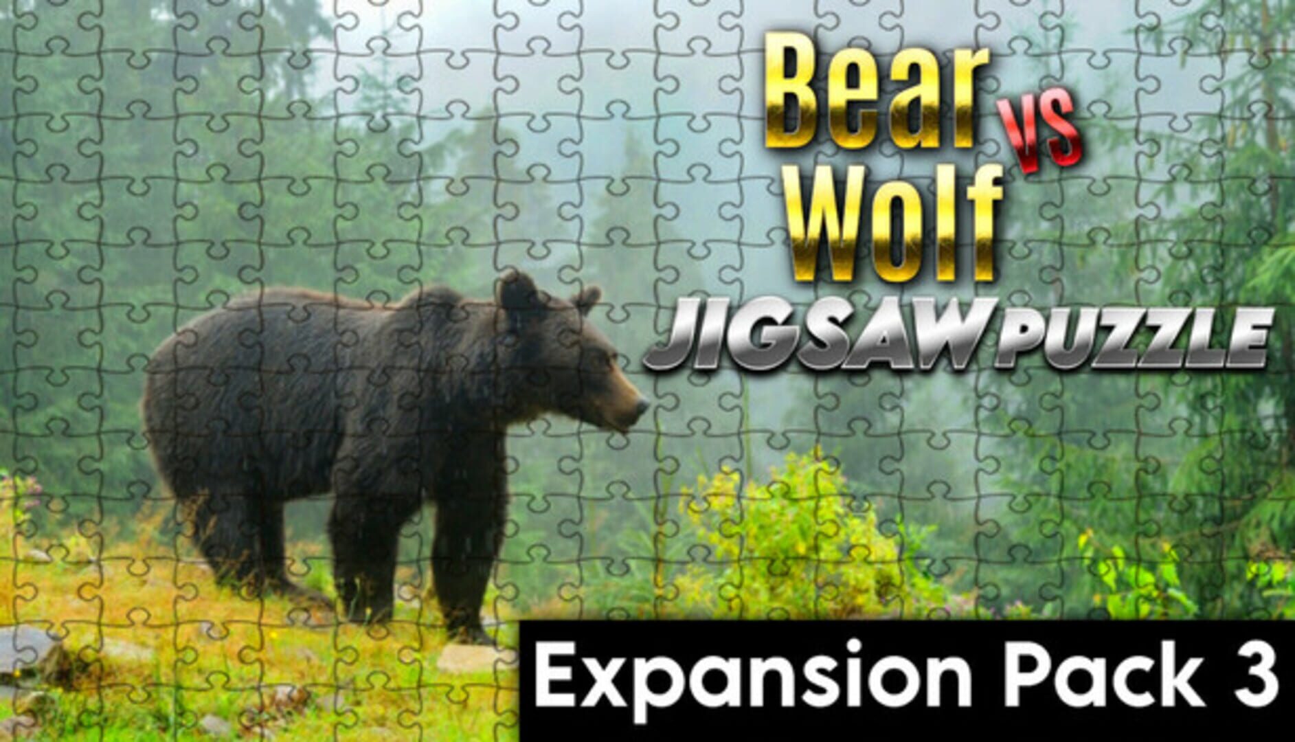 Bear vs. Wolf Jigsaw Puzzle: Expansion Pack 3