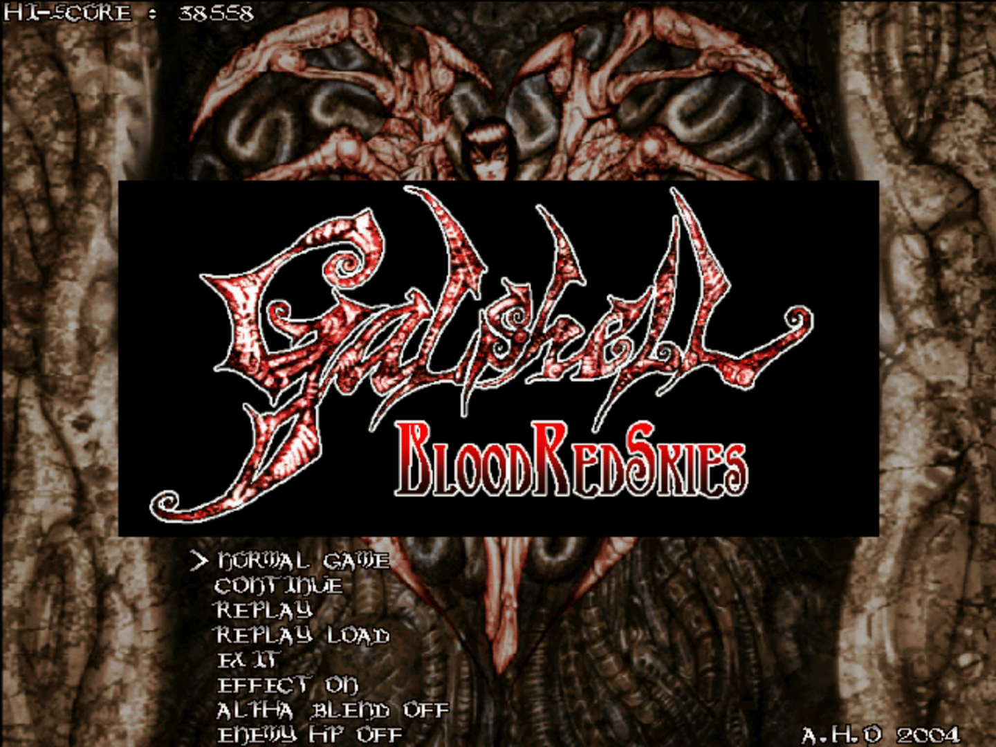 Galshell: Blood Red Skies Cover