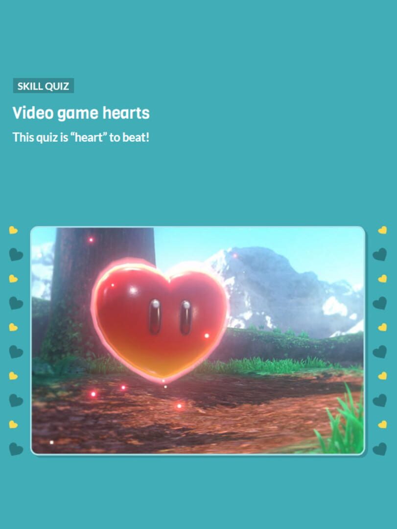 Jeu : Nintendo Hearts Fun Trivia Quiz