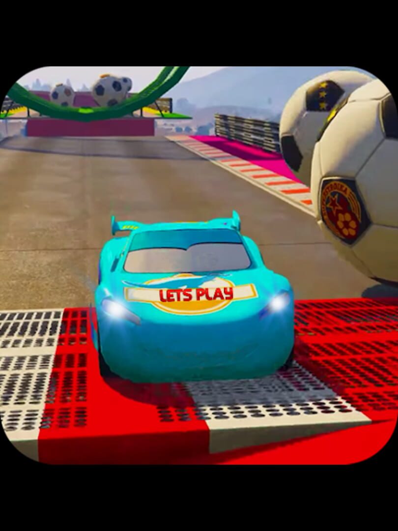 Superhero Car Race: Mega Ramp