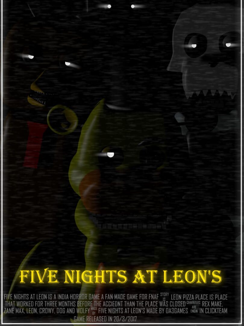 Jeu : Five Nights at Leon's