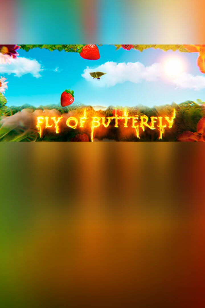 Fly of butterfly
