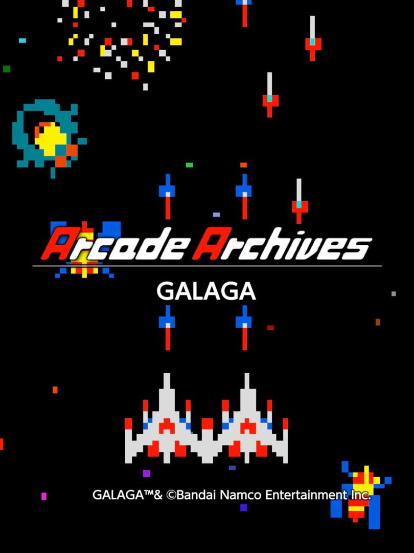 Arcade Archives: Galaga cover art