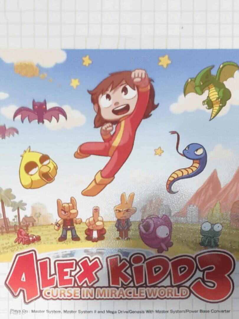 Cover image of Alex Kidd 3: Curse in Miracle World