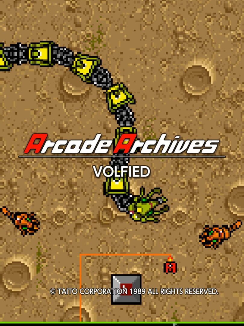 Cover image of Arcade Archives: Volfied