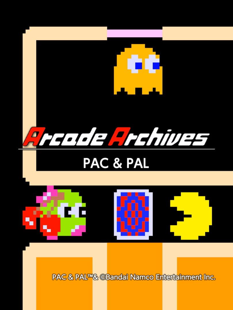 Arcade Archives: Pac & Pal cover art