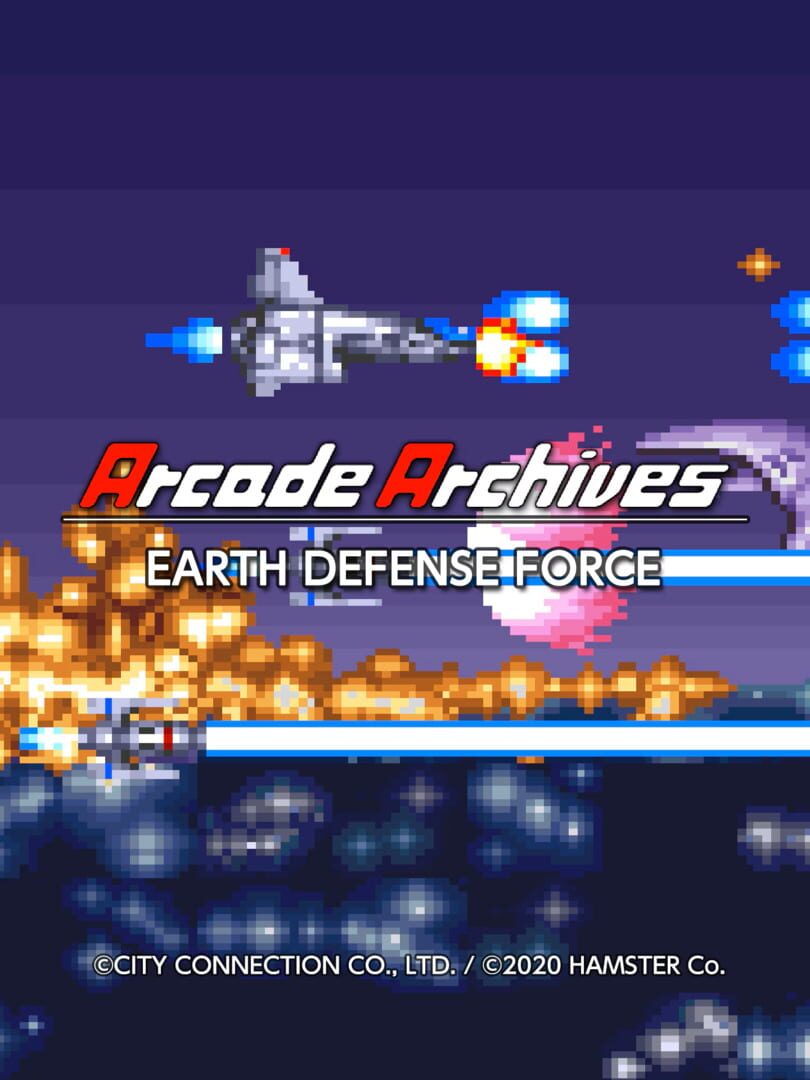 Arcade Archives: Earth Defense Force cover art