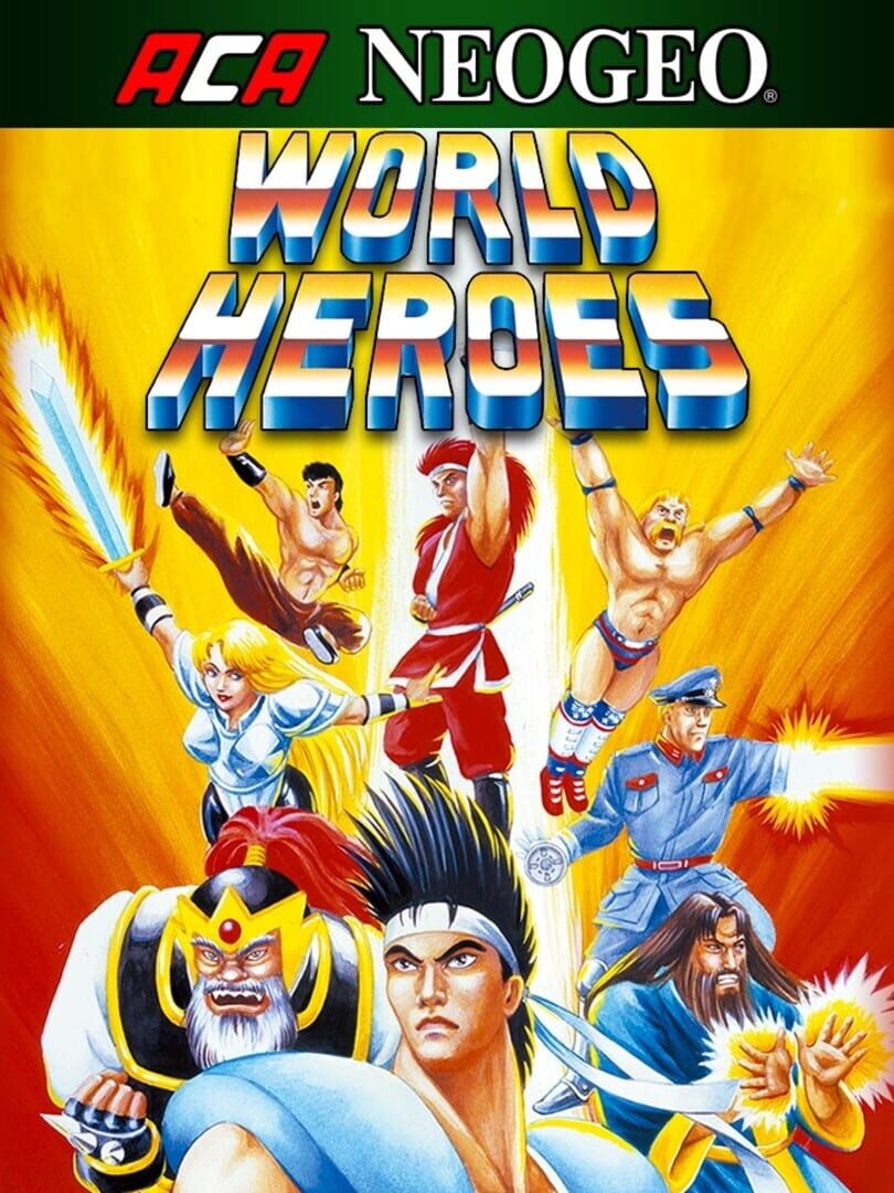 ACA Neo Geo: World Heroes cover art