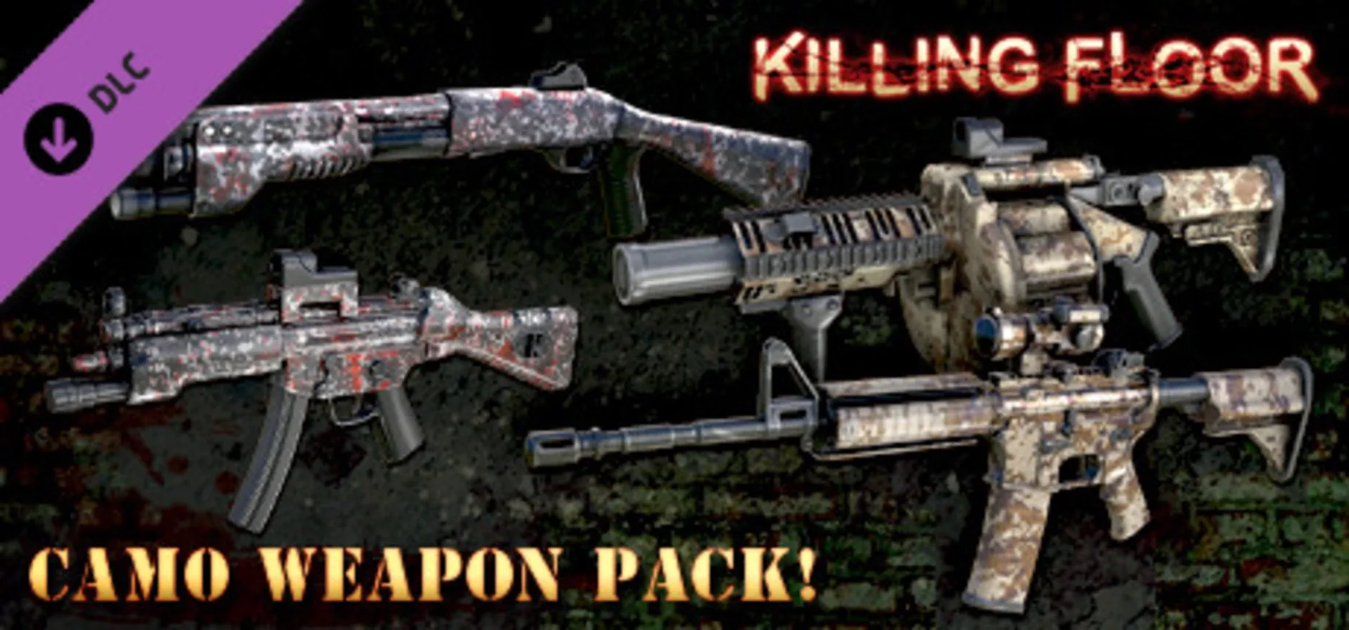 Killing Floor: Camo Weapon Pack