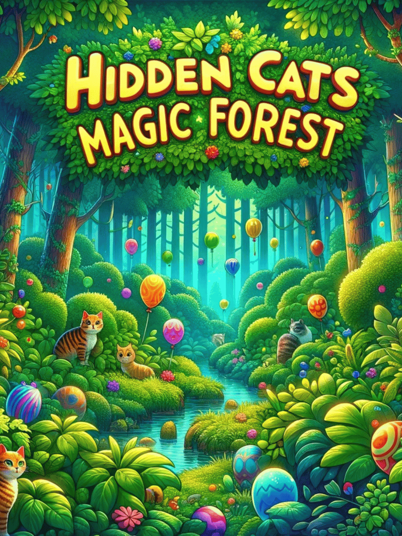 Hidden Cats: Magic Forest Cover