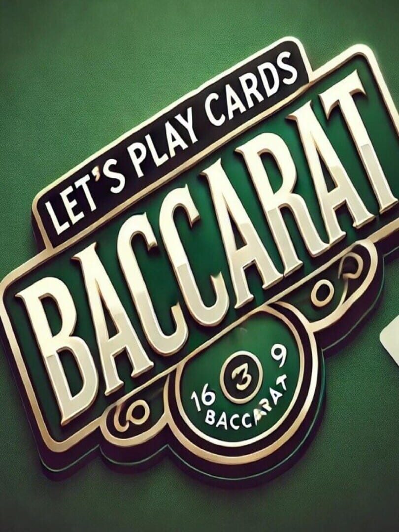 Let's Play Cards Baccarat