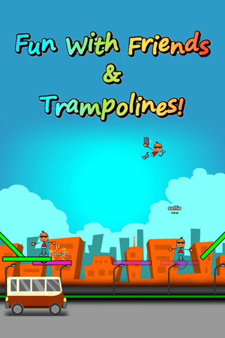 Fun with Friends and Trampolines Cover