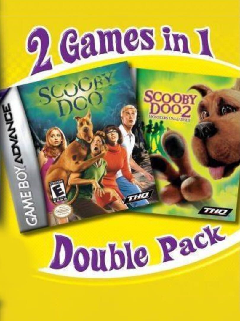 2 Games in 1 Double Pack I Scooby-Doo + Scooby-Doo 2: Monsters Unleashed cover art
