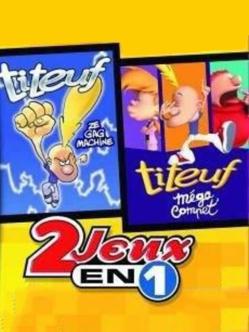 2 jeux en 1 I Titeuf: Ze Gag Machine + Titeuf: Méga-Compet' cover art