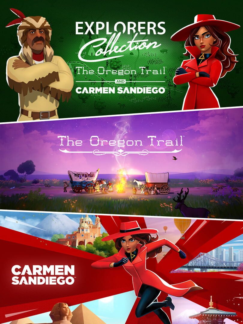 Bundle : Explorers Collection: The Oregon Trail & Carmen Sandiego Bundle