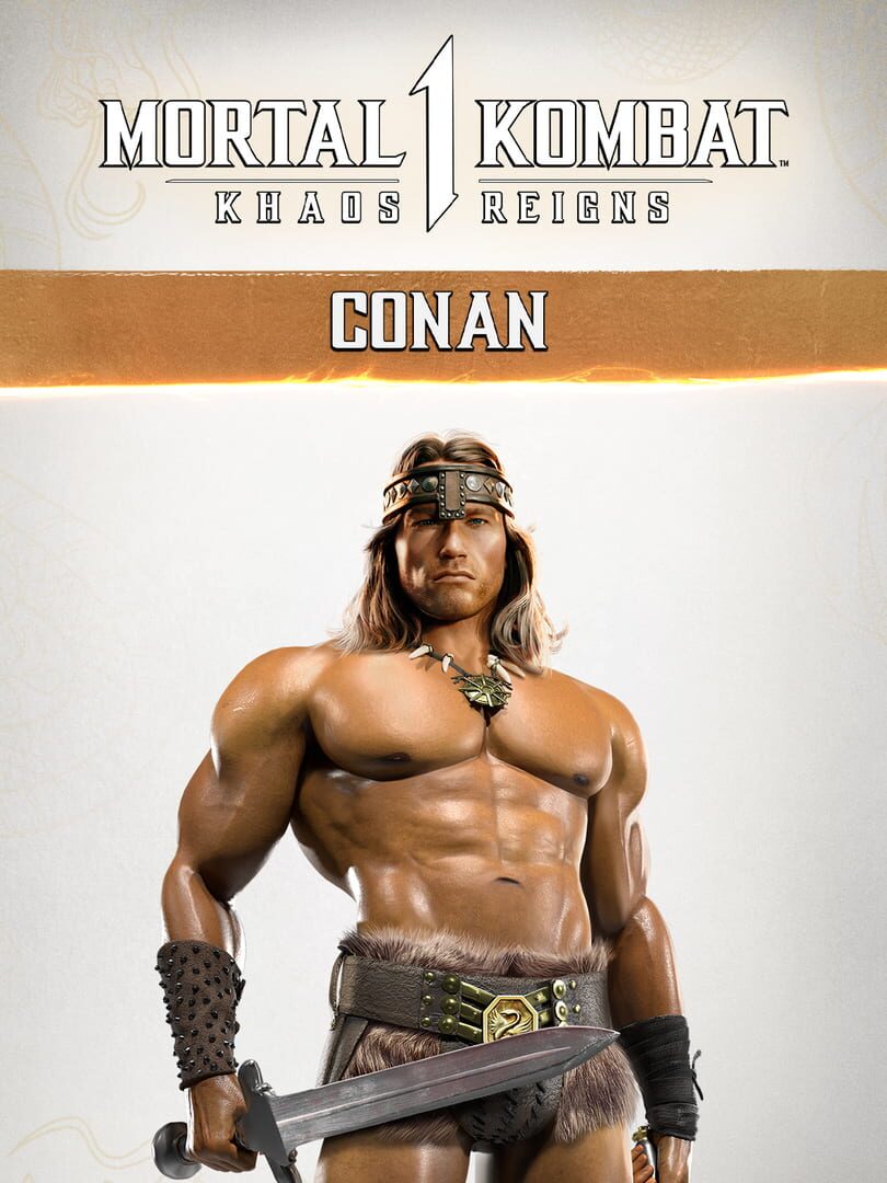 Mortal Kombat 1: Conan the Barbarian cover art