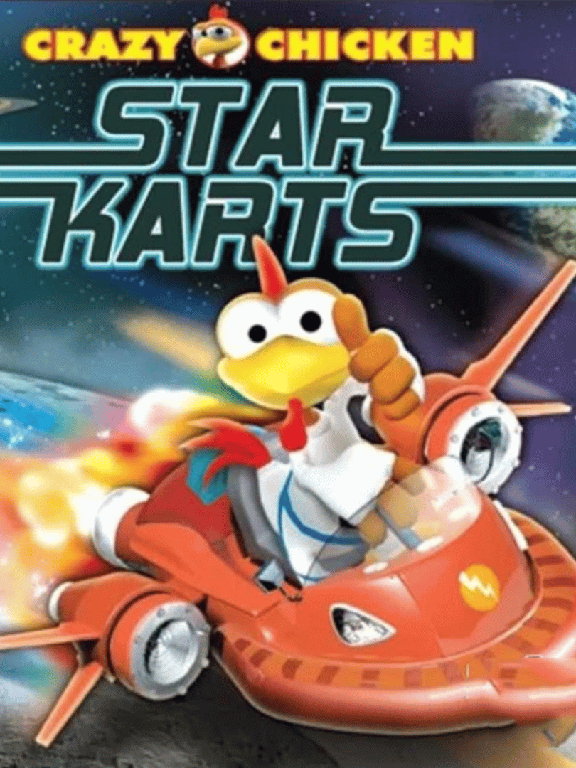 Crazy Chicken: Star Karts Cover