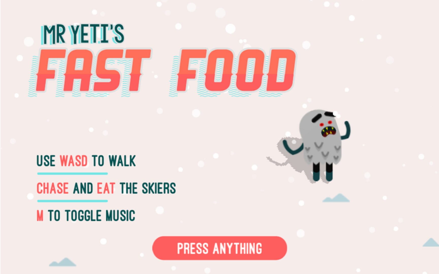 Mr. Yeti's Fast Food