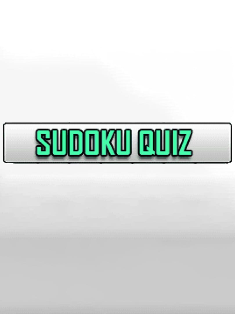 Sudoku Quiz