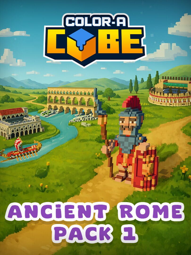 Color-A-Cube: Ancient Rome Pack #1
