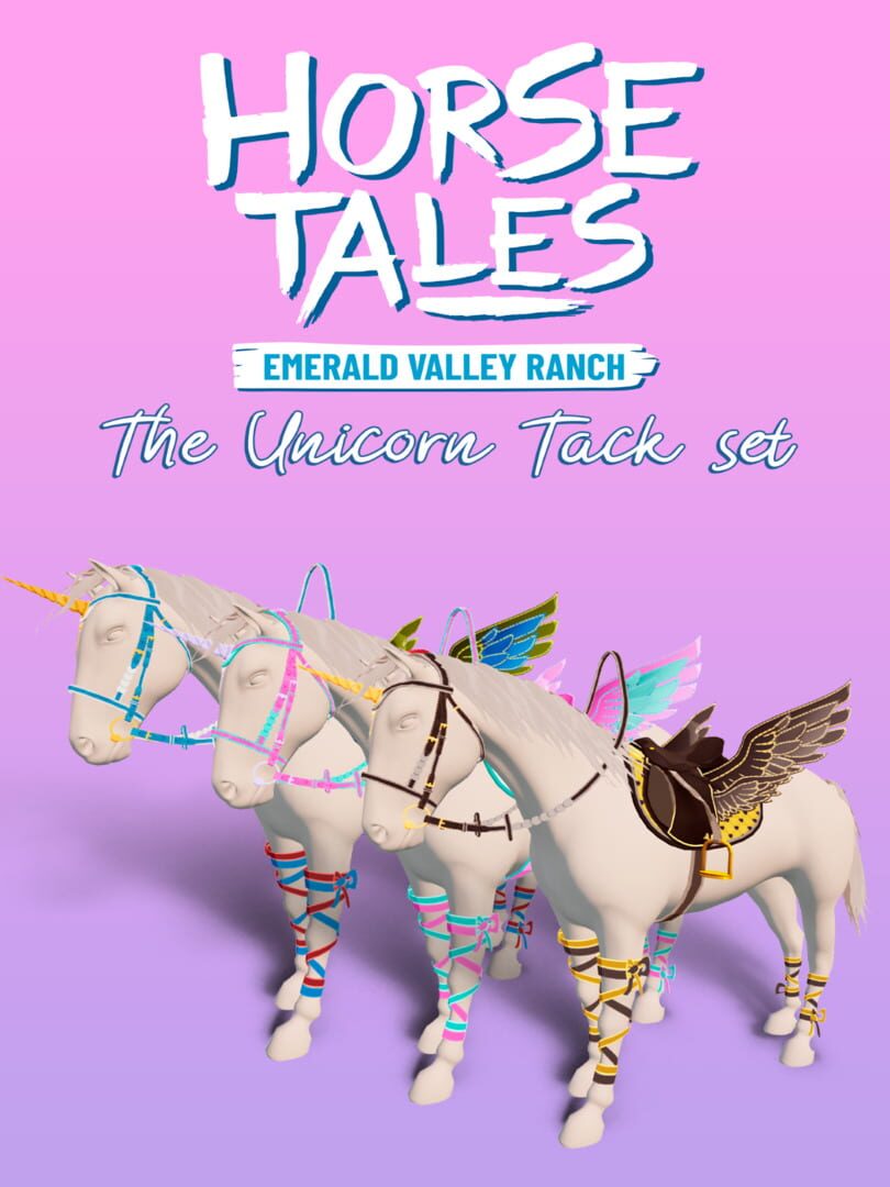 Horse Tales: Emerald Valley Ranch - Unicorn Tack Set