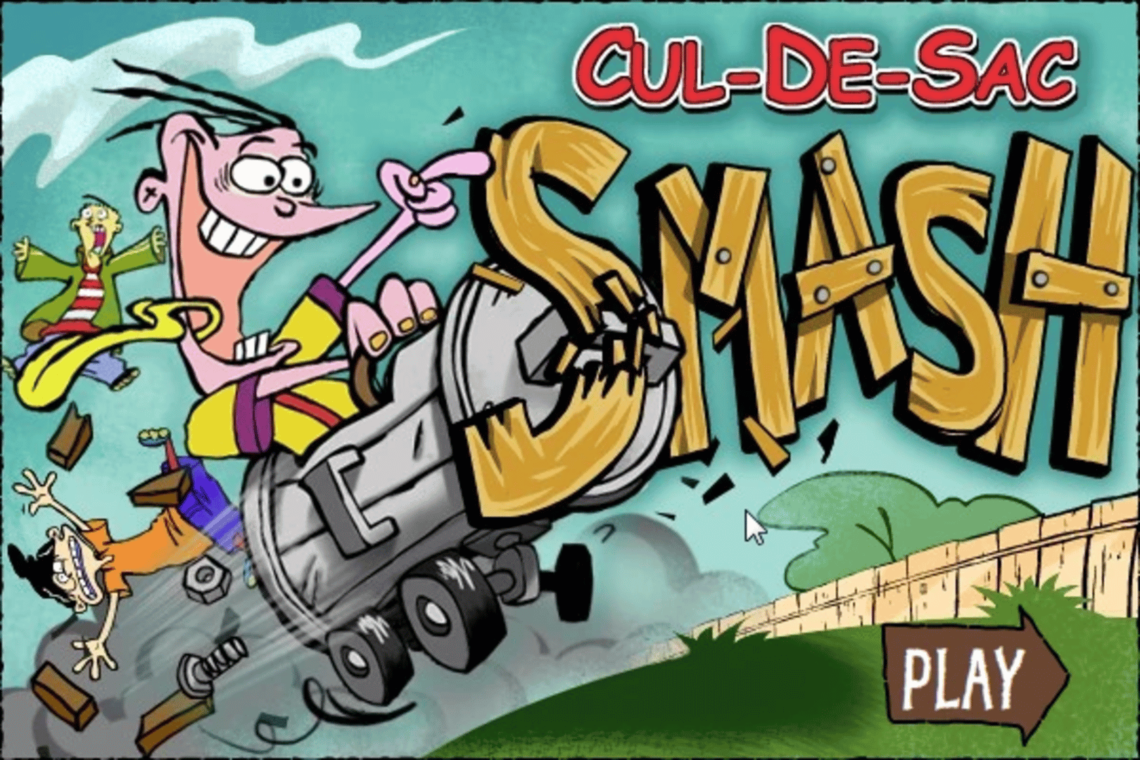 Ed, Edd n Eddy: Cul-de-Sac Smash Cover