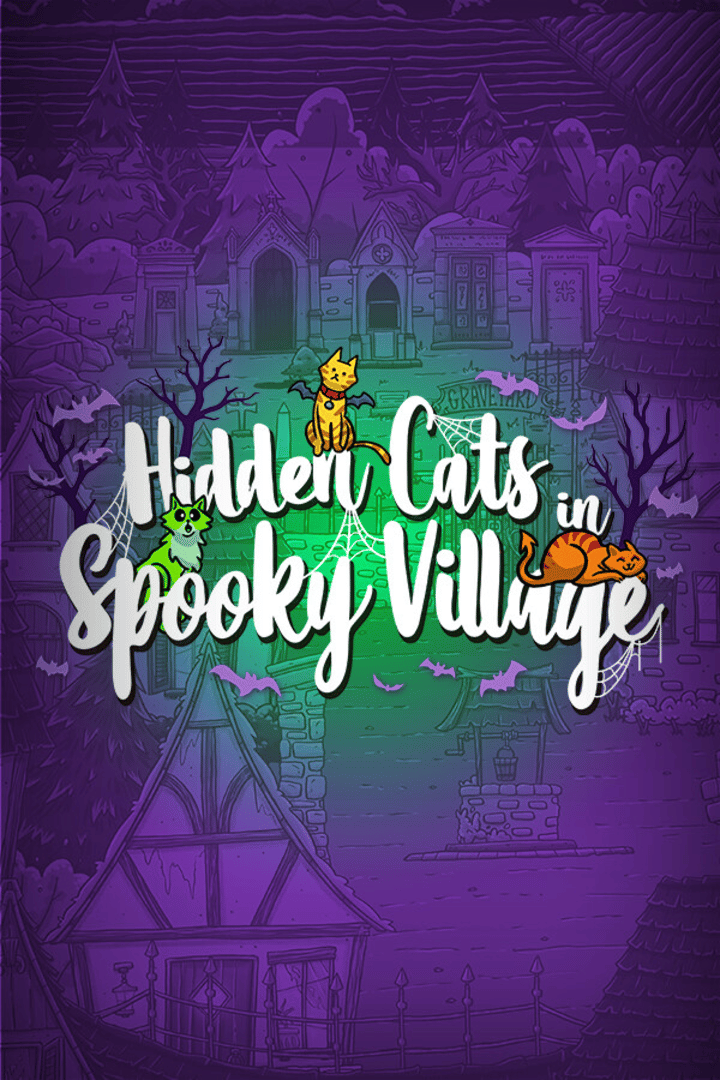 Hidden Cats in Spooky Village Cover