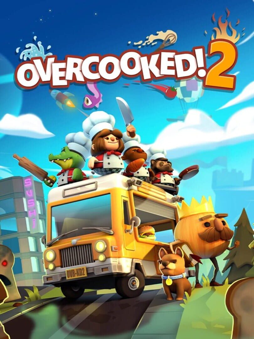 Overcooked! 2 cover art