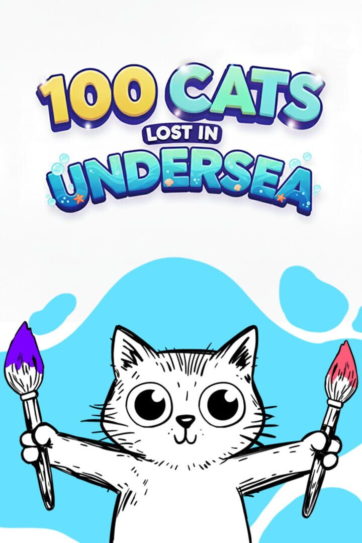 Cover image of 100 Cats Lost in Undersea Wonders