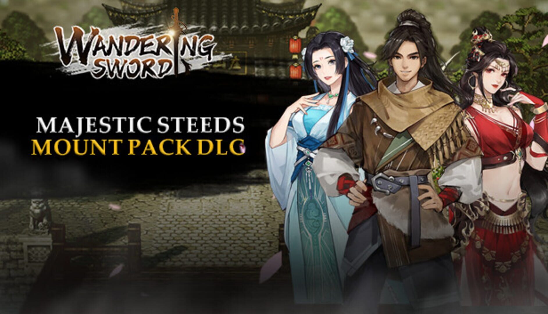 DLC : Wandering Sword: Mount Pack - Majestic Steeds